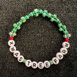 Taylor Swift Christmas Tree Farm friendship bracelet